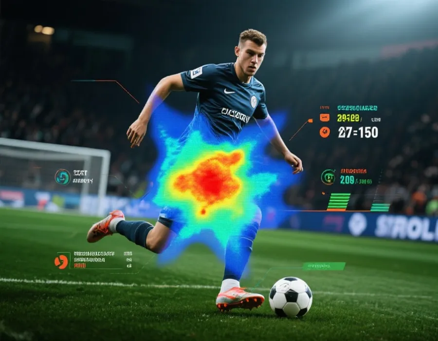 球员综合影响力分析图示